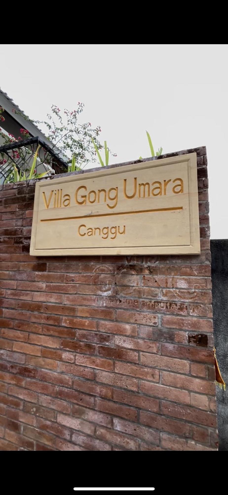 Villa Gong Umara Canggu Eksteriør billede